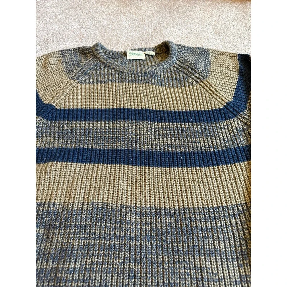 St. John’s Bay Men’s Knit Pullover Sweater Size Large